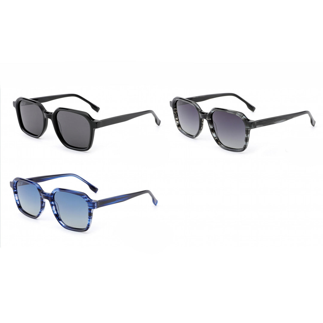 Women's sunglasses in exclusive, geometric design with polarized lenses Kalsten