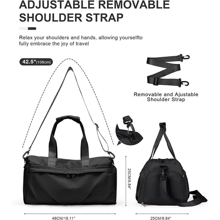 Multifunctional Sports Bag with Insulated Compartments Kalsten