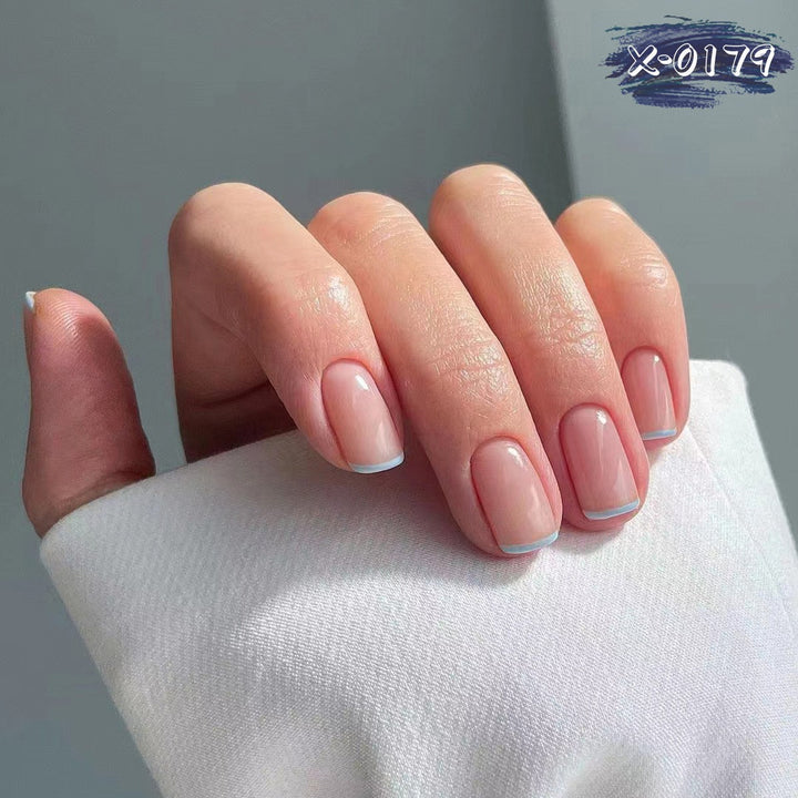 French Tip Gel Nail Art