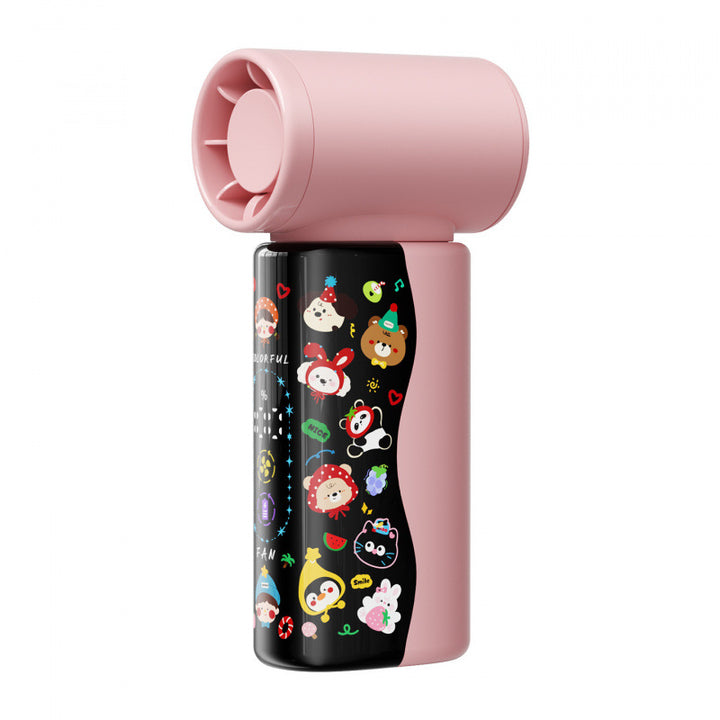Women's Portable Mini Cooling Fan with Playful Design Kalsten