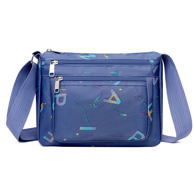 WoStylish Multi-Zipper Crossbody Bag