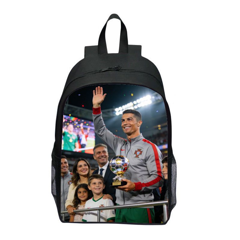Sporty backpack with Wm trophy design Kalsten