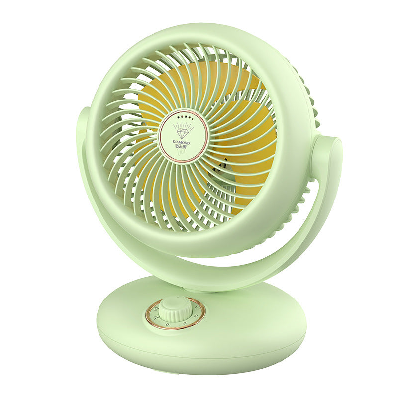 Ladies table fan with 90° tiltable head and three speed settings Kalsten
