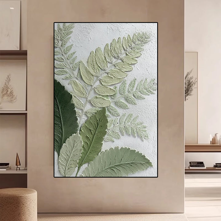 Tropical Leaf Canvas Artwork