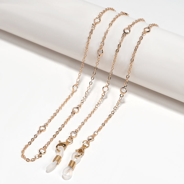 Crystal-Embellished Eyewear Chain Kalsten