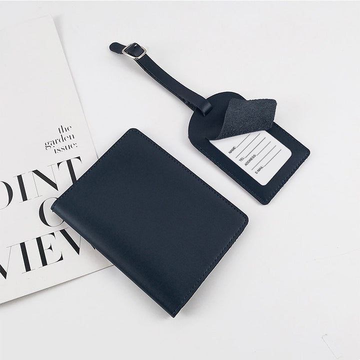 Genuine Leather Luggage Tag Kalsten
