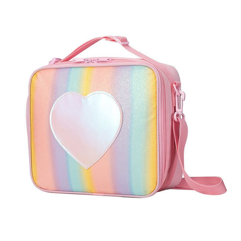 Insulated Rainbow Lunch Bag