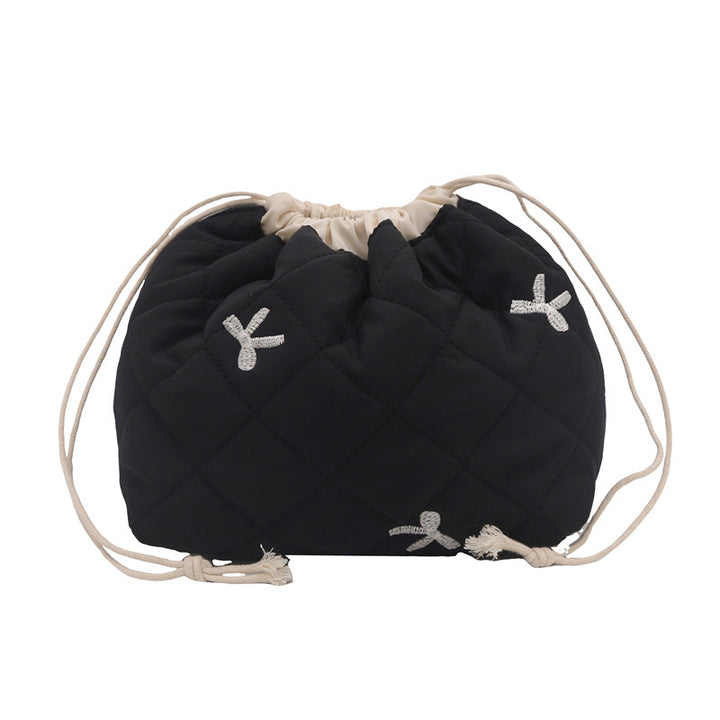 Quilted Drawstring Pouch Kalsten