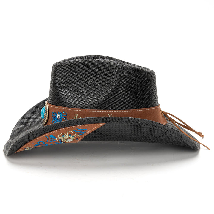 Straw Short Brim Cowboy Hat – Western Style | Kalsten