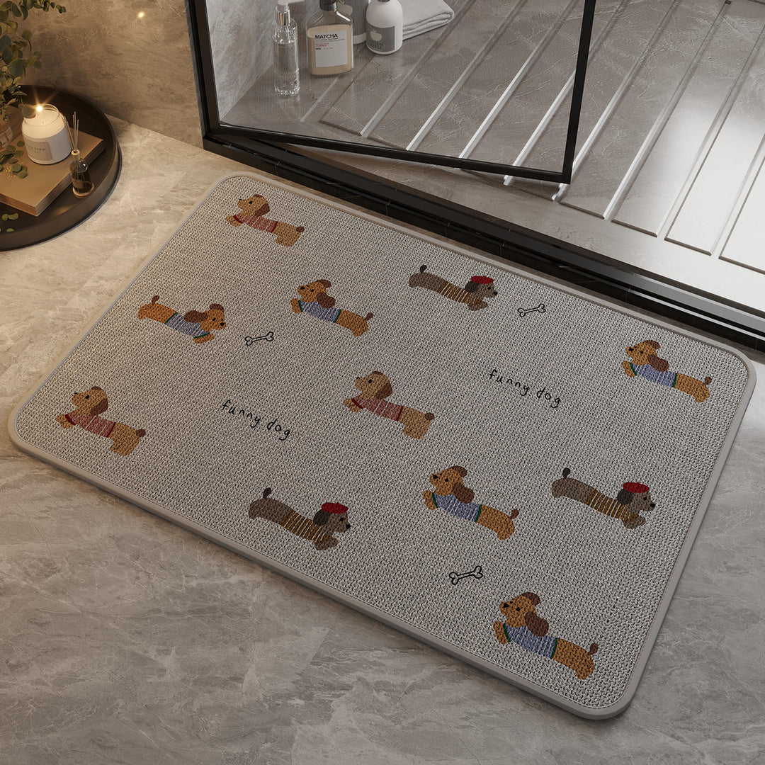 Funny Dog Indoor Mat Kalsten