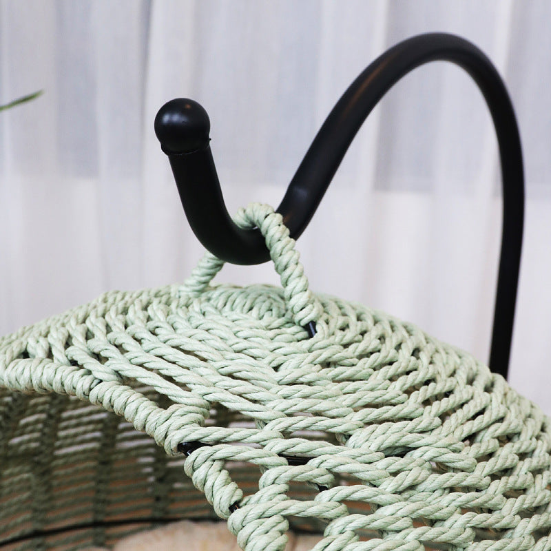Comfortable hanging chair made of rattan Kalsten