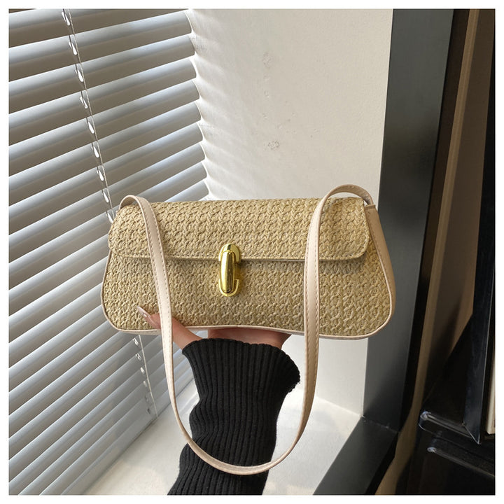 Textured Handheld Satchel