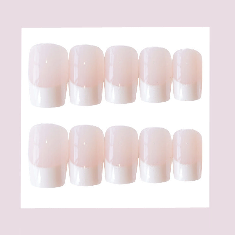 Premium French Tip Press-On Nail Art Kalsten
