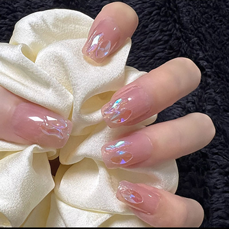 Artistic Geometric Press-On Nails
