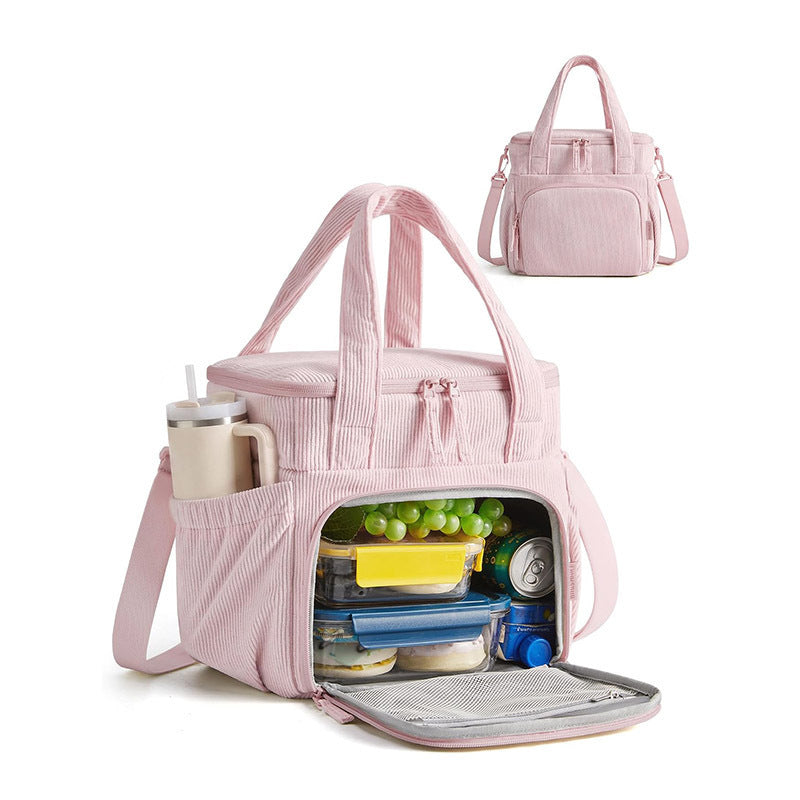 Insulated Multi-Compartment Lunch Cooler Tote Kalsten