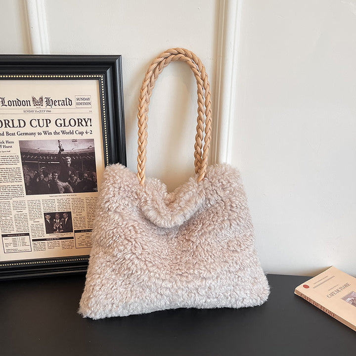 Cozy Textured Tote Bag