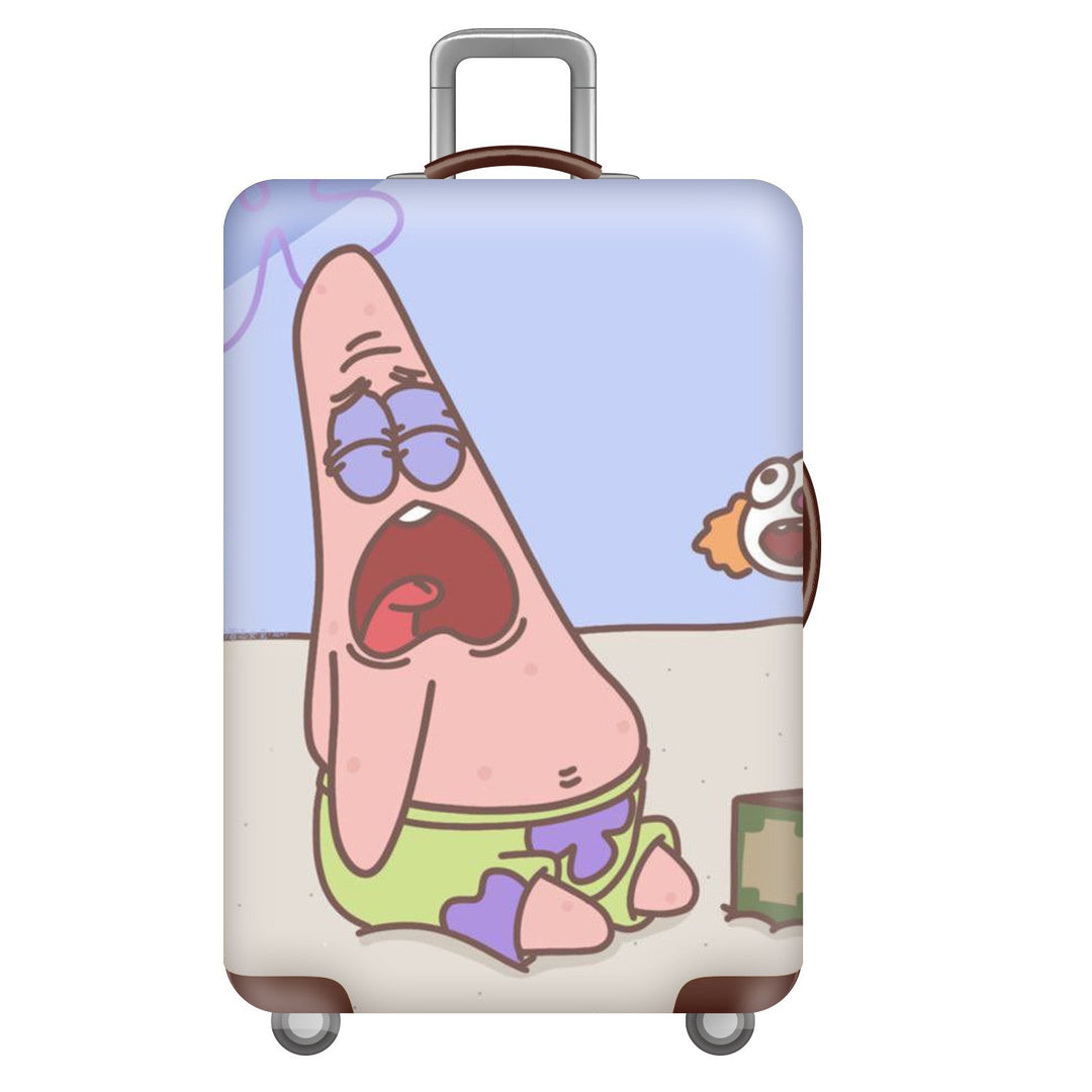 Unisex hard shell suitcase with colorful cartoon design Kalsten