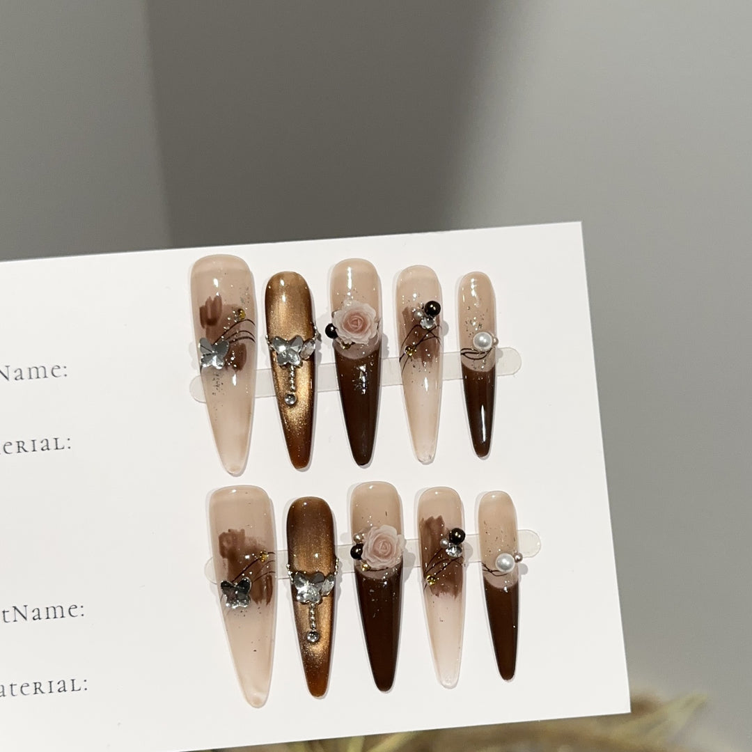 Custom Articulated Press-On Nails