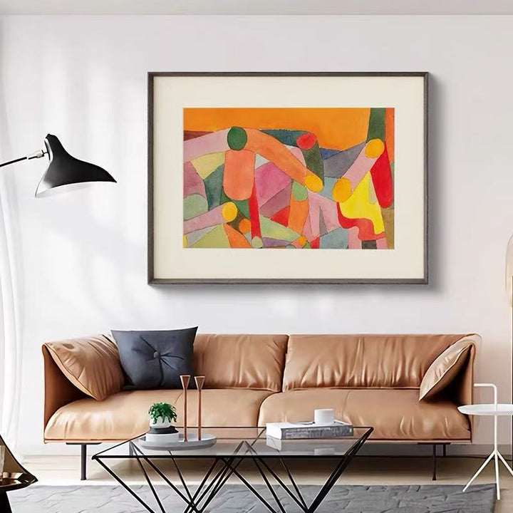 Abstract Watercolor Art Print