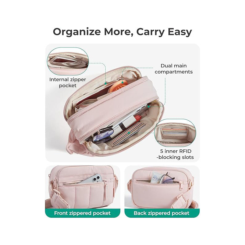 Practical shoulder bag with multiple compartments Kalsten