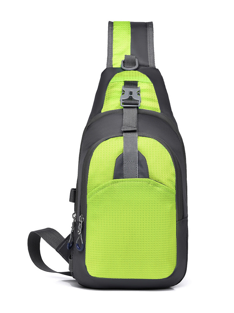 Sling backpack with comfortable back padding and many compartments Kalsten