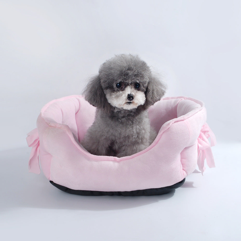 Luxurious Plush Dog Bed