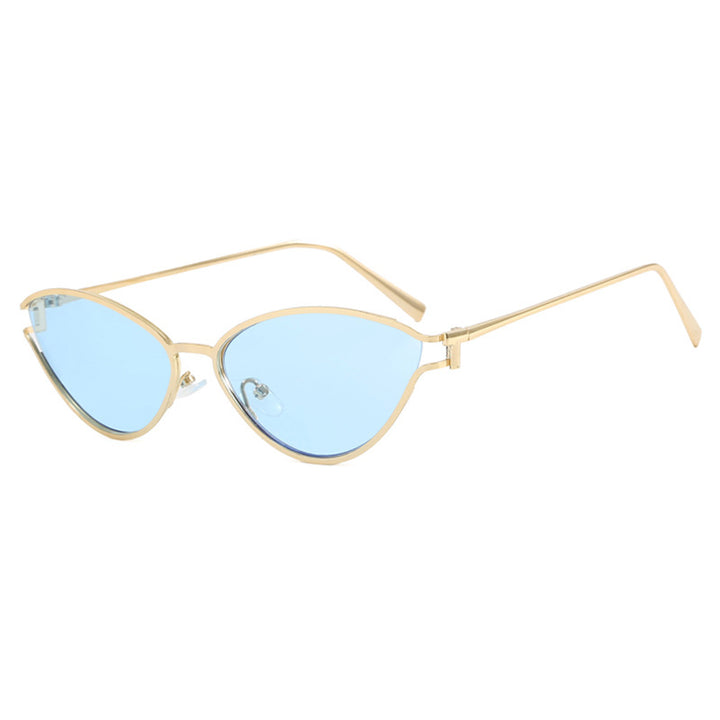 Women's Cat-Eye Sunglasses with Protective UV Filter and Elegant Metal Frame Kalsten