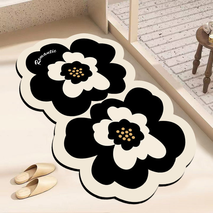 Decorative Flower-Shaped Floor Mat Kalsten