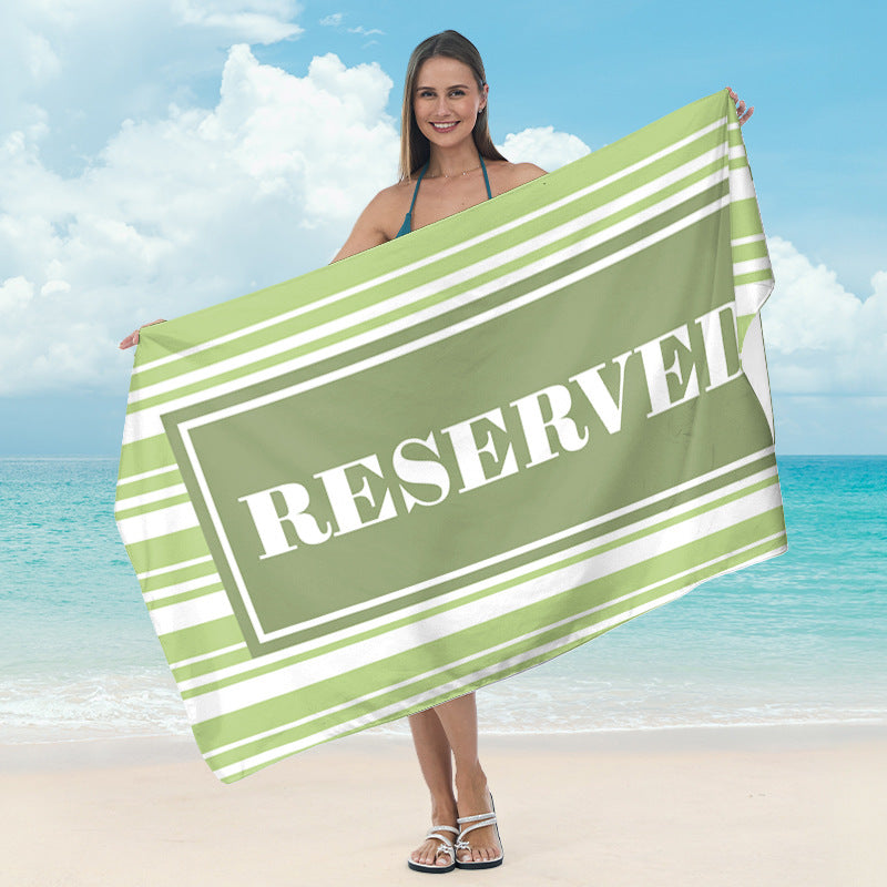Beach towel with artistic mandala pattern Kalsten