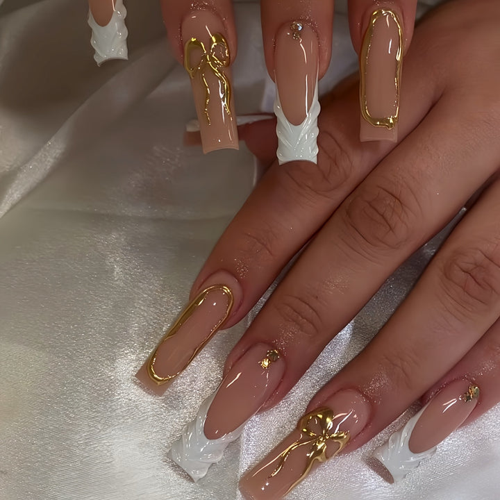 Luxury Embellished Press-On Nail Set Kalsten