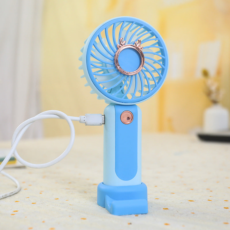 Ladies Portable Handheld Fan with Flexible Tilt Adjustment Kalsten