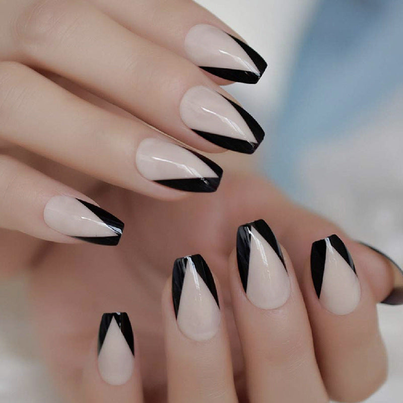 Artistic Negative Space Press-On Nail Set