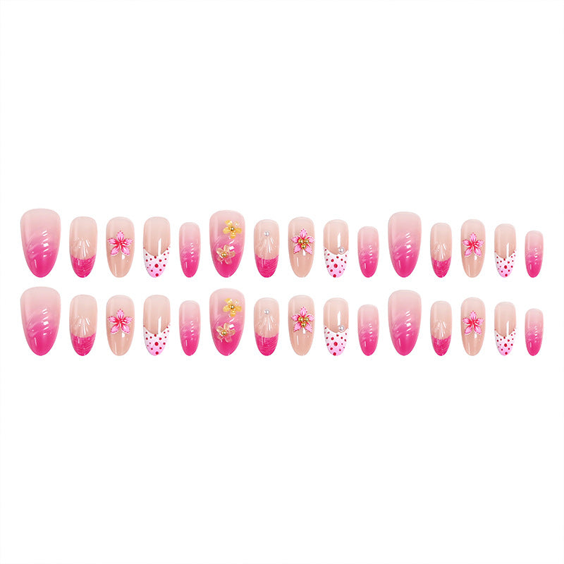 Nail art set with floral and elegant decorations Kalsten