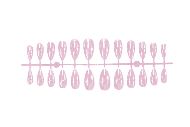 Acrylic nail set with elegant shape and shine Kalsten