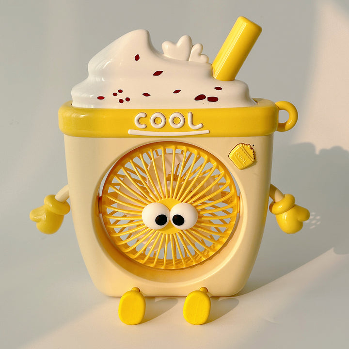 Unisex Creative Mini Fan in Cup Design Kalsten