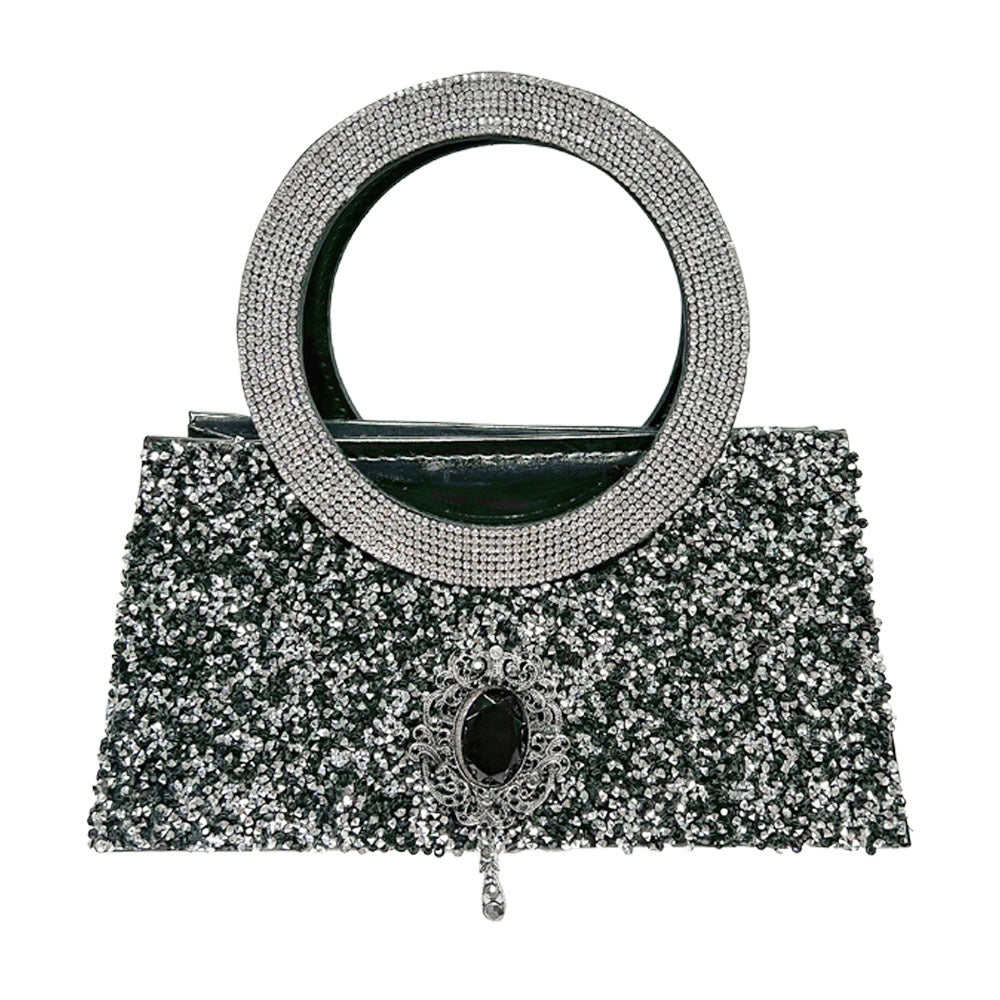 Sparkling Structured Evening Handbag
