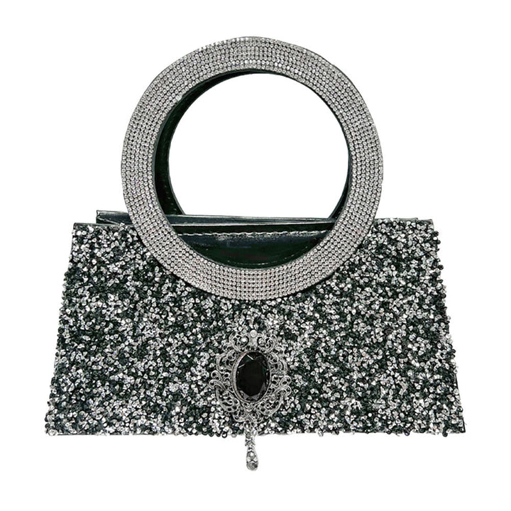 Sparkling Structured Evening Handbag