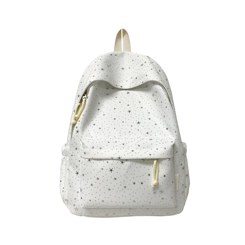 Star-Printed Casual Backpack Kalsten