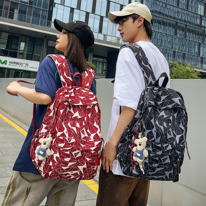 Geometric Pattern Casual Backpack Kalsten