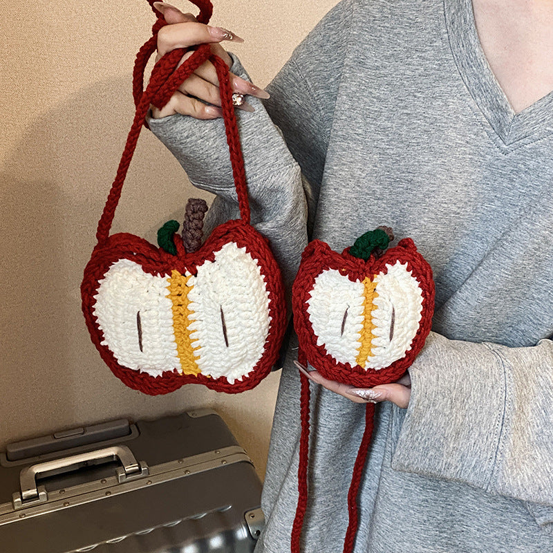 Cute Crocheted Fruit Pouch