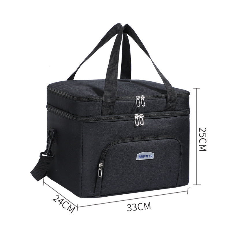 Insulated Multi-Compartment Lunch Carrier Kalsten