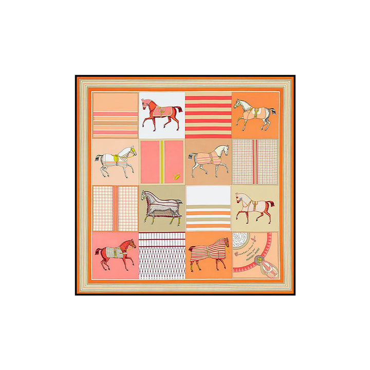 Equestrian-Themed Decorative Canvas Art