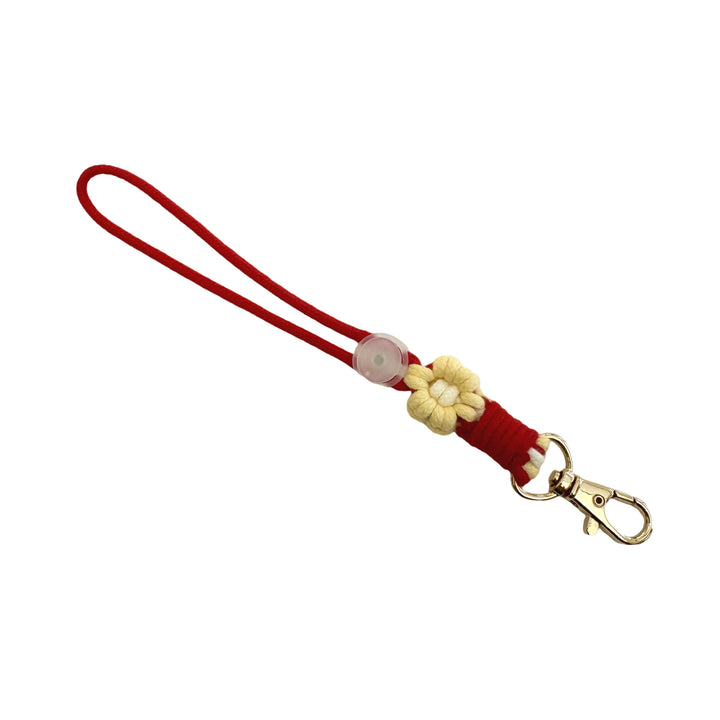 Floral Macrame Keychain Holder Kalsten