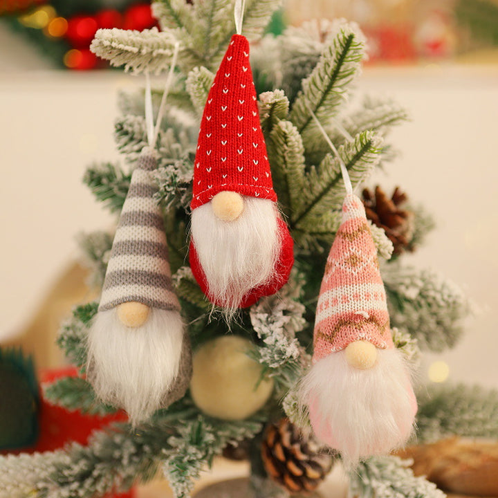 Decorative Felt Santa Gnome Ornament Kalsten