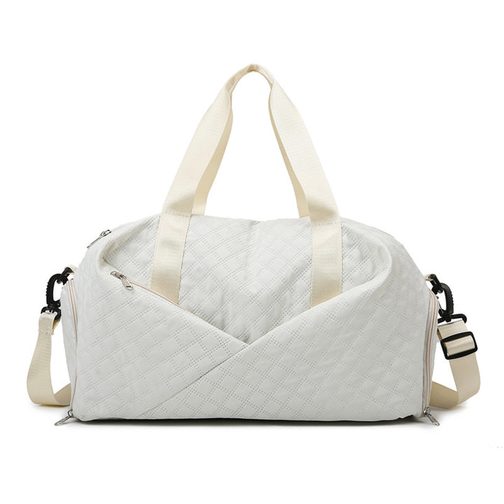 Sporty travel bag with elegant quilted pattern Kalsten