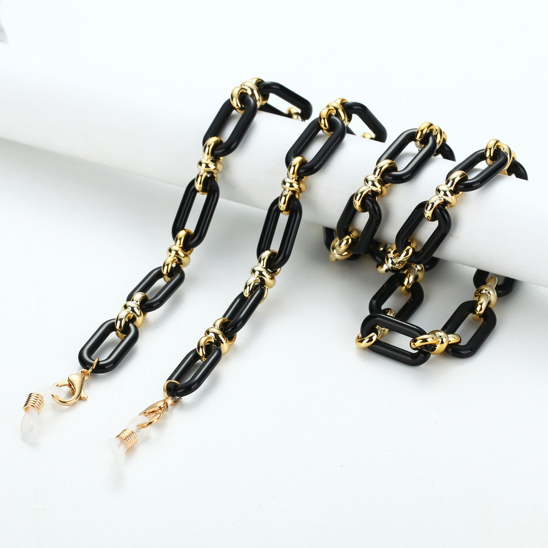 Fashionable sunglasses with chain pendant Kalsten