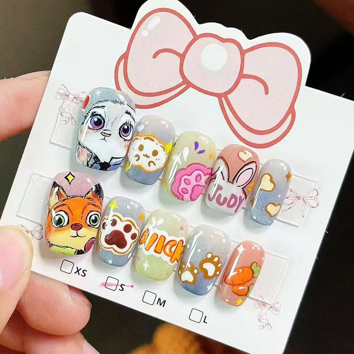 Playful Character Nail Art Set Kalsten