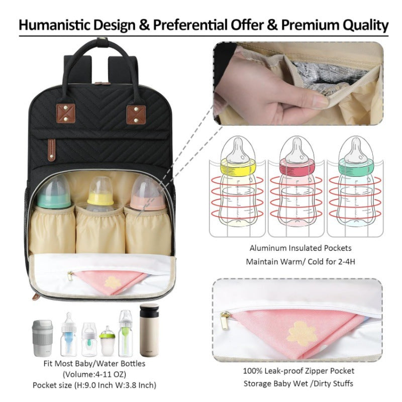 Multifunctional backpack with padded laptop compartment and organizer Kalsten