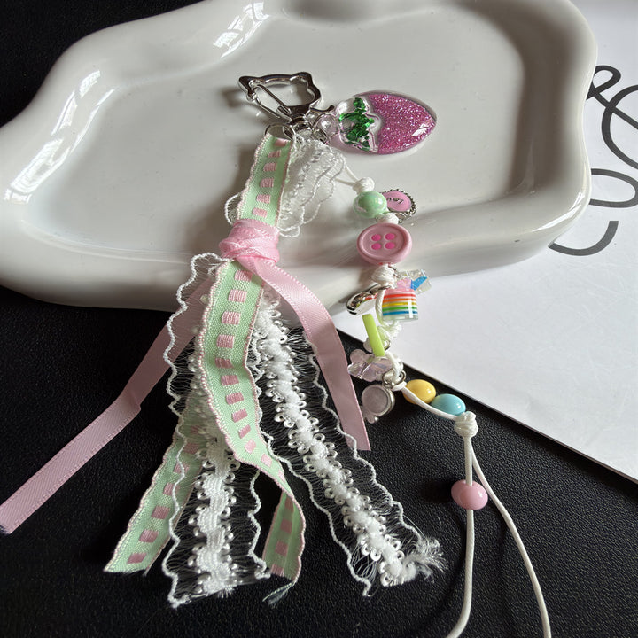 Creative Fruit-Themed Charm Keychain Kalsten