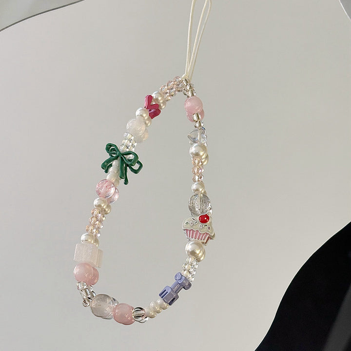 Playful Beaded Smartphone Charm Holder Kalsten